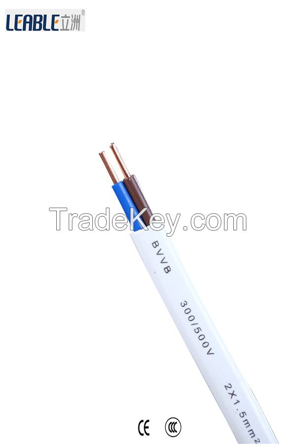 multi-core BVVB copper electrical wire cable