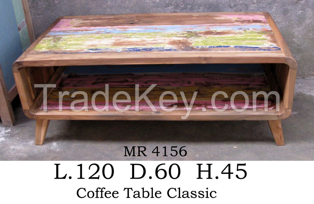 Coffe Table- Special Design - Boat Furniture -Recycled Furniture