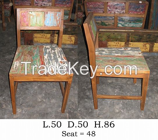 Chairs-Dining Room, Living Room  - Boat Furniture -Recycled Furniture 