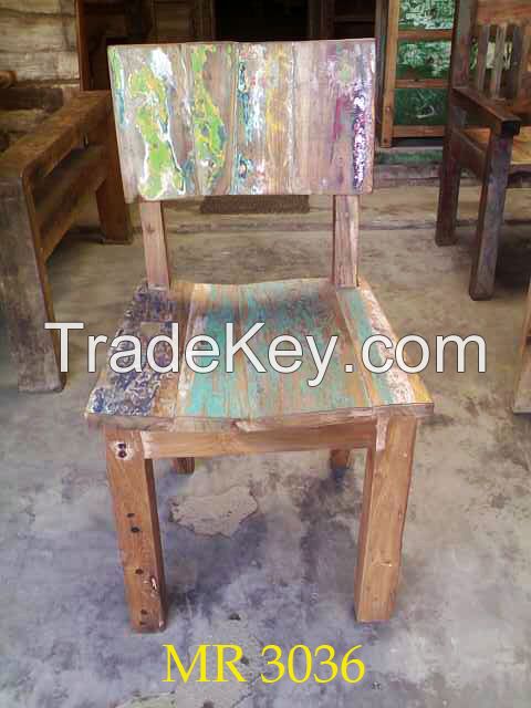 Chairs-Dining Room, Living Room  - Boat Furniture -Recycled Furniture