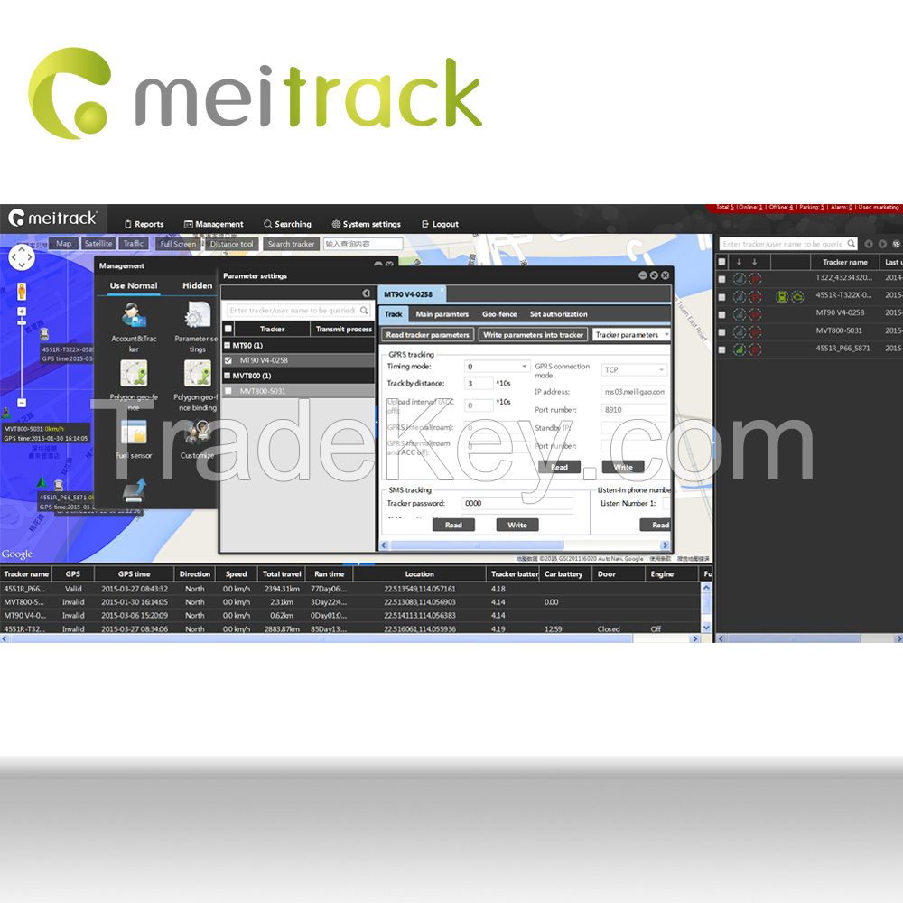 Meitrack GPS Tracker/GPS Tracking Management System MS03