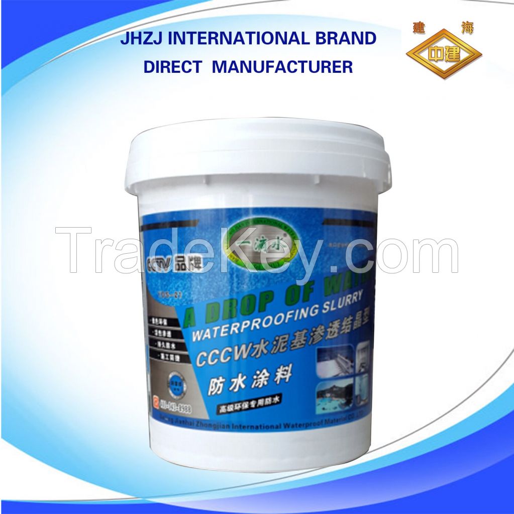 Capillary crystalline Waterproof coating