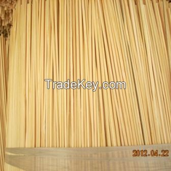 2015 hot selling top quality round polished 8''&amp;9''bamboo sticks for incense