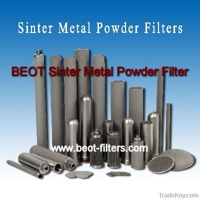 BEOT®-sintered metal powder filter