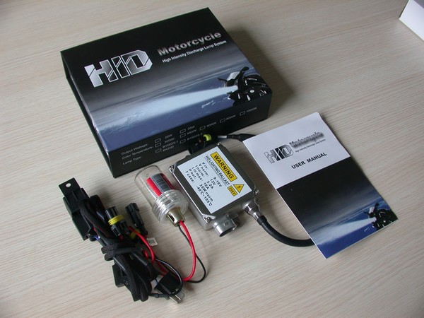 HID conversion kit for motorcycle
