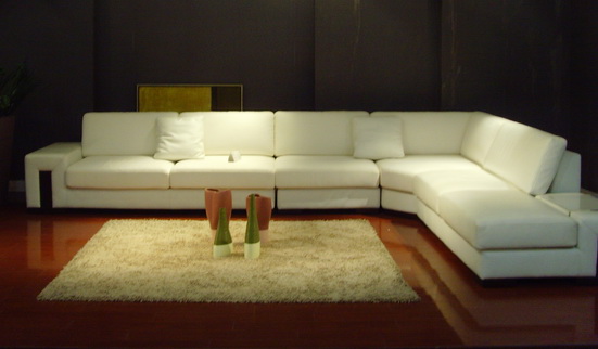 Leather Sofa Living Room Furniture