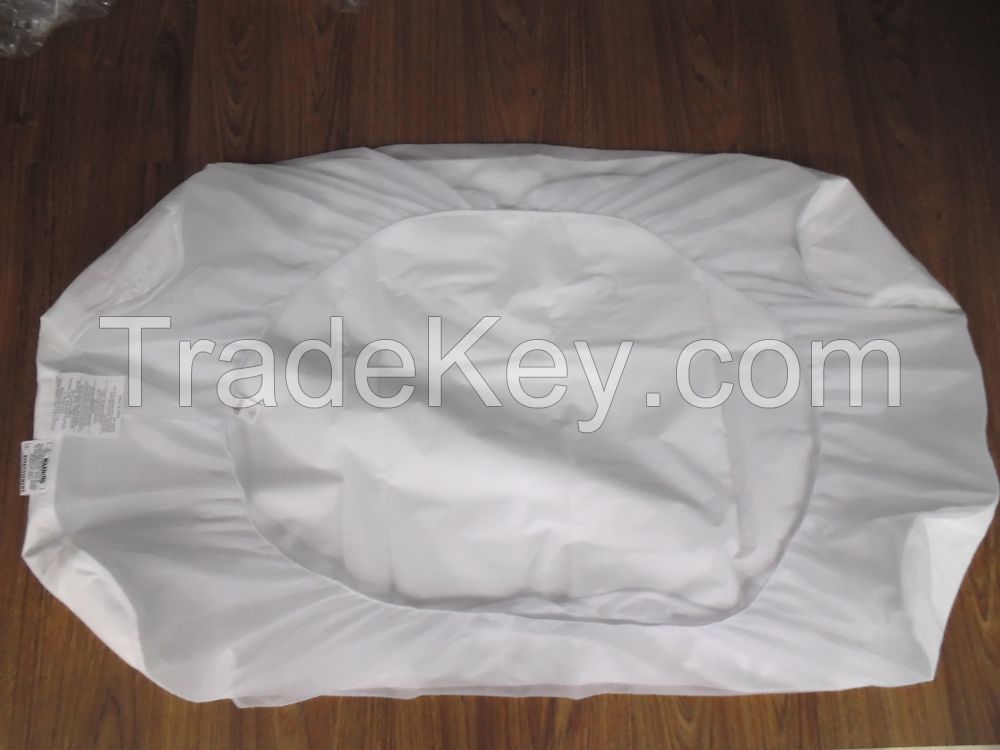 cotton top fitted crib pad