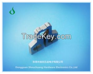 Ti alloy electronic welding heads