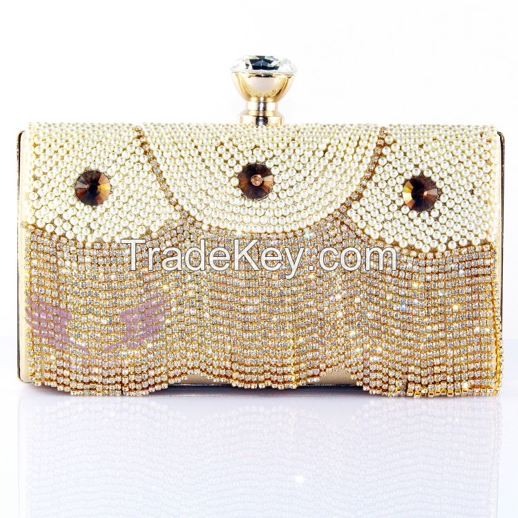 New arrived small clutch party bag&bride bag&lady evening handbag