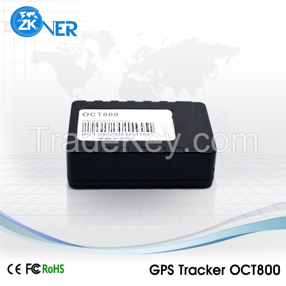 Micro GPS tracker OCT800 with checking sim card balance feature