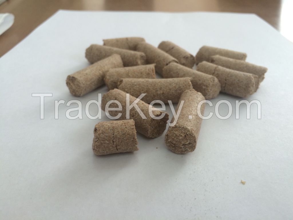 Wheat bran granulated