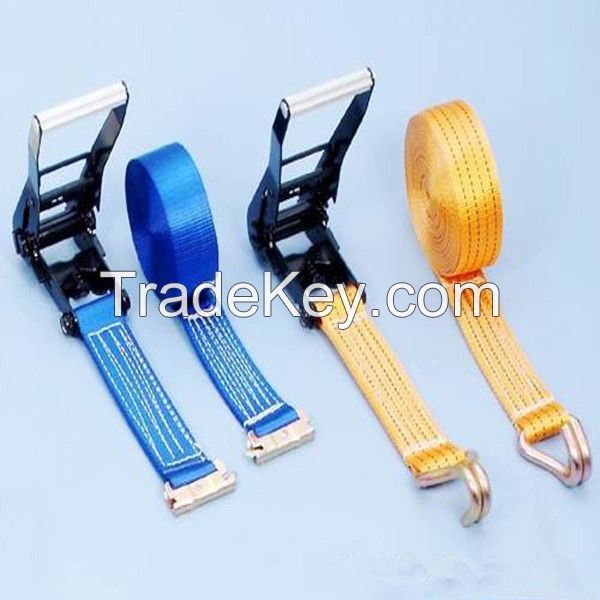 Direct Manufacturer Hot Sale Ce Gs Approved Ratchet Cargo Lashing Strap