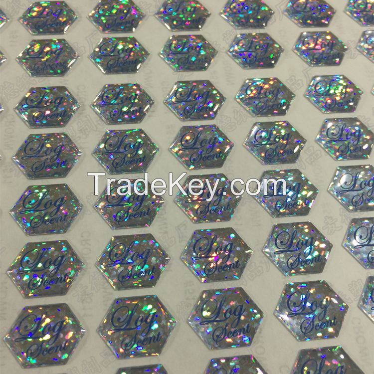 Custom Industry Resin Epoxy Sticker Waterproof, UV Resistant Crystal Sticker