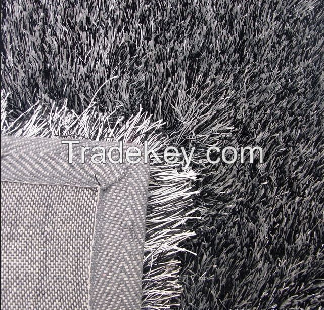 polyester plain color shaggy rugs