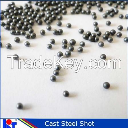 Cast steel shot and blasting ball