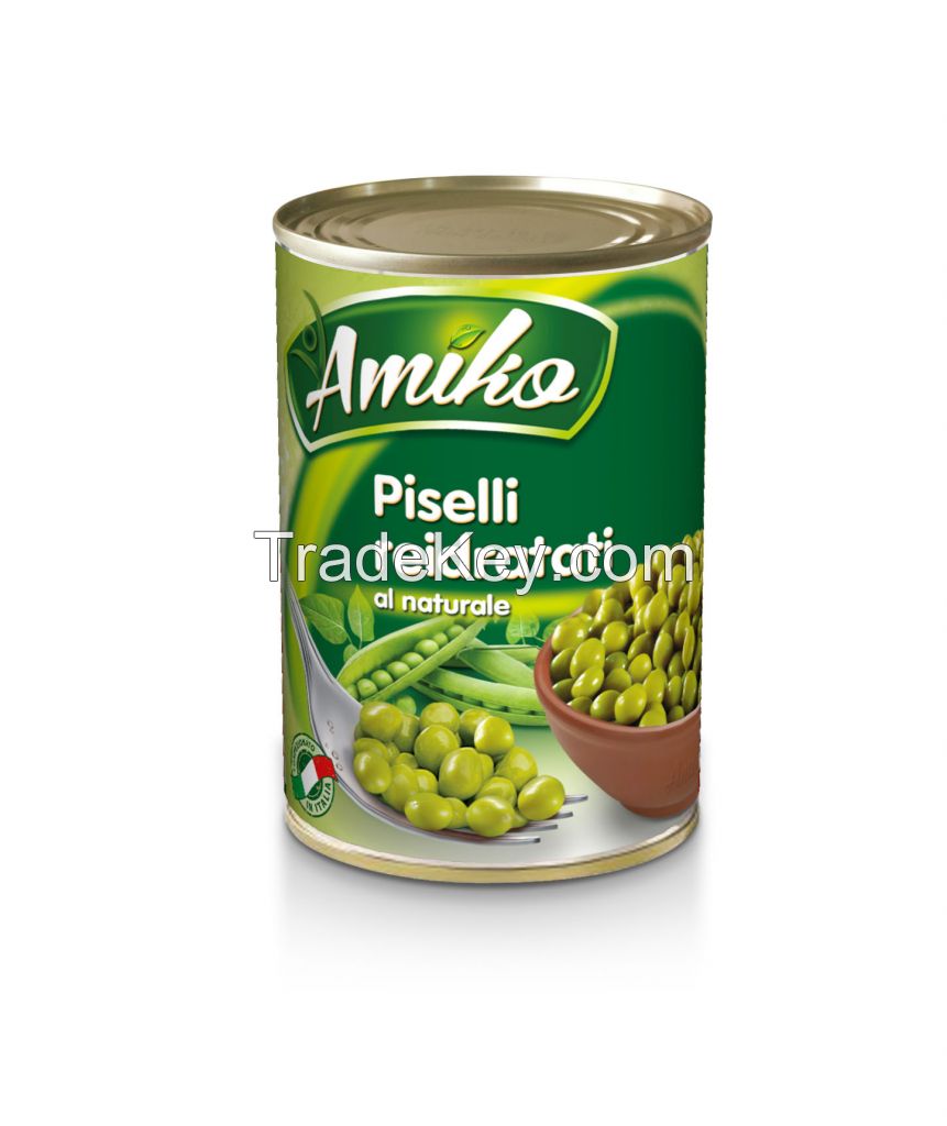 processed green peas