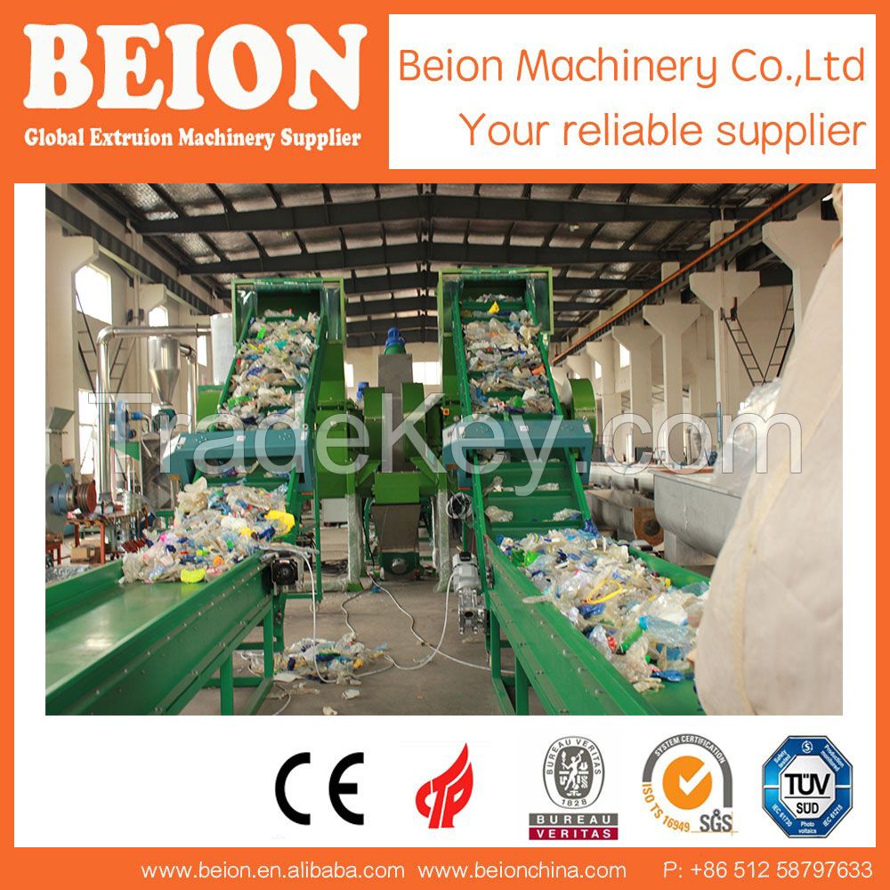 Pet Plastic Crushing Washing Recycling Line