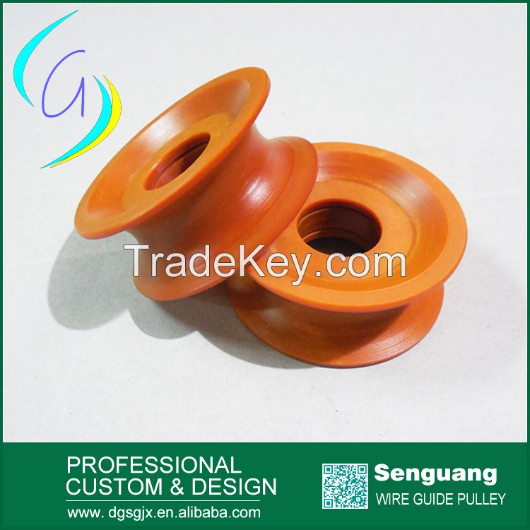 Wire guide bakelite pulley for wire drawing machine