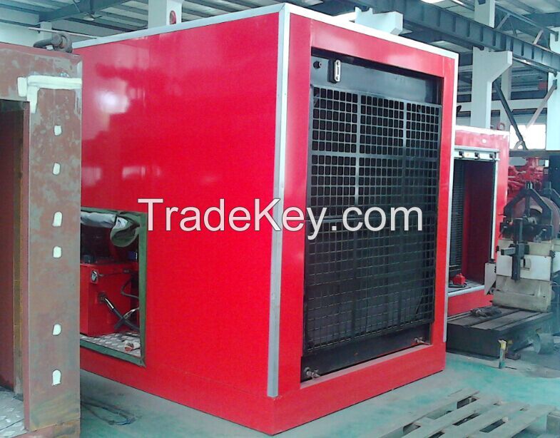 2100 rpm Marine Fifi Containerized Fire Fighting System
