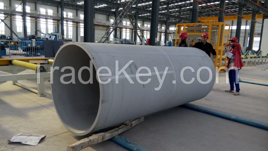 Large diameter welded pipe