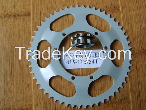 motorcycle sprocket set