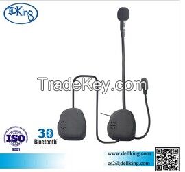 Walkie talkie wireless bluetooth headset with fast response PTT button