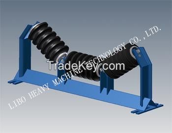 impact idler, rubber disc idler, impact roller, rubber disc roller