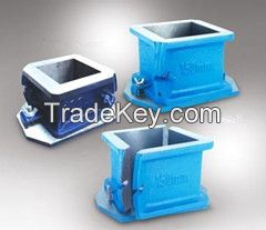 Cast Iron Cube Moulds (L-Shape)