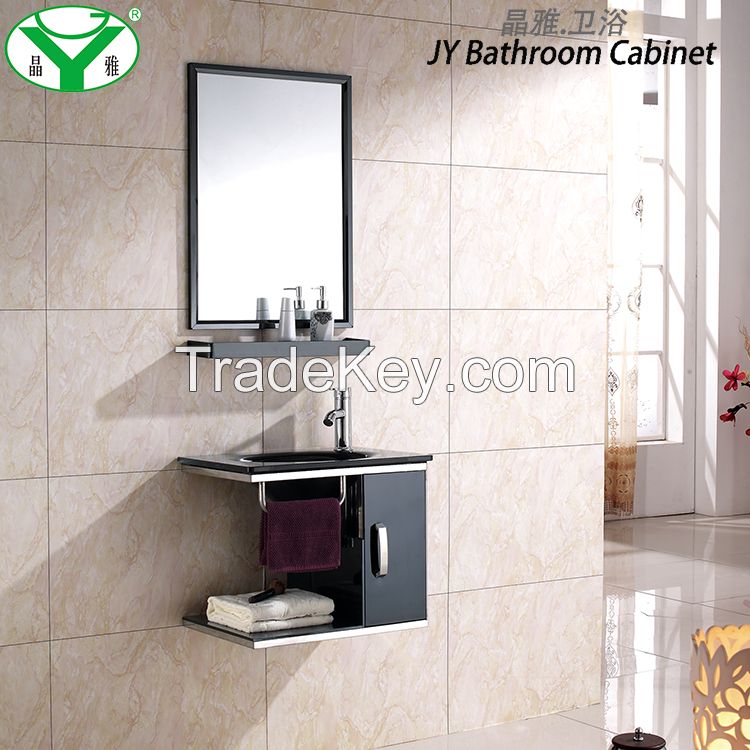 Stainless Steel Bathroom Vanity Cabinet Cheap and Modern A-048 China Factory Wholesale
