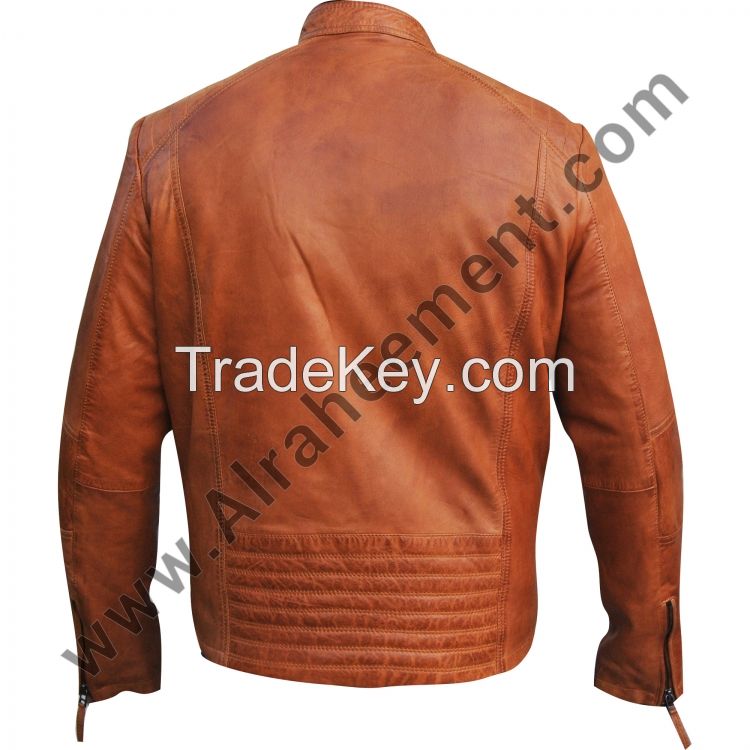 Mens Leather Fashion Jacket