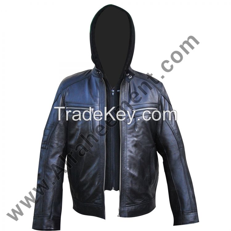 Men Leather Fashion Jacket