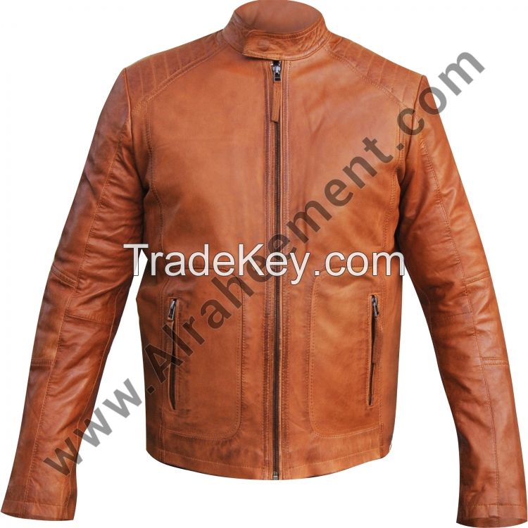 Mens Leather Fashion Jacket