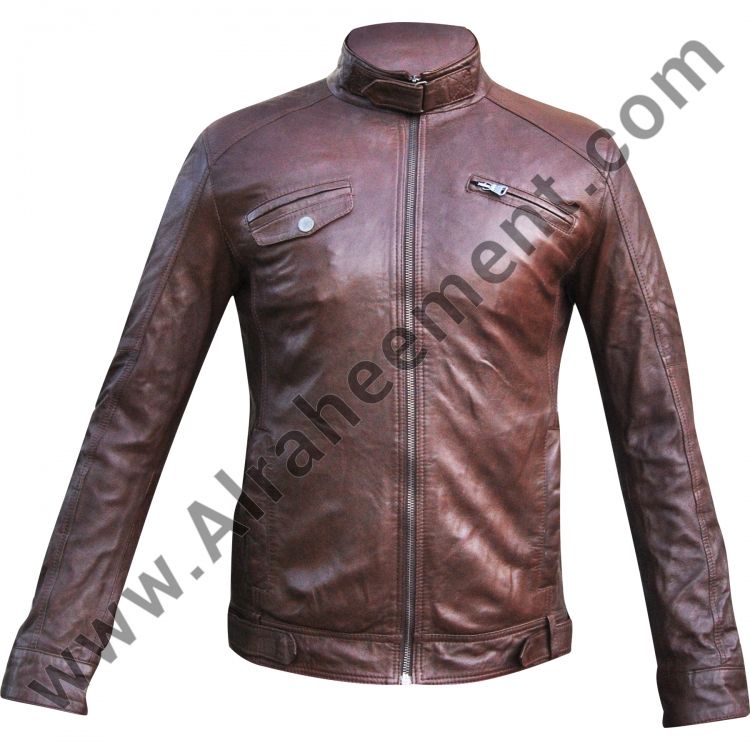 Mens Leather Fashion Jacket