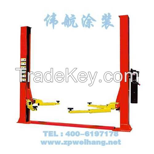 Double column hydraulic lifters 