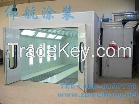 Car clean paint spray booth for South America