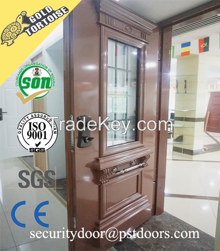 Israel Type Decorative Security Door for Hot Sale