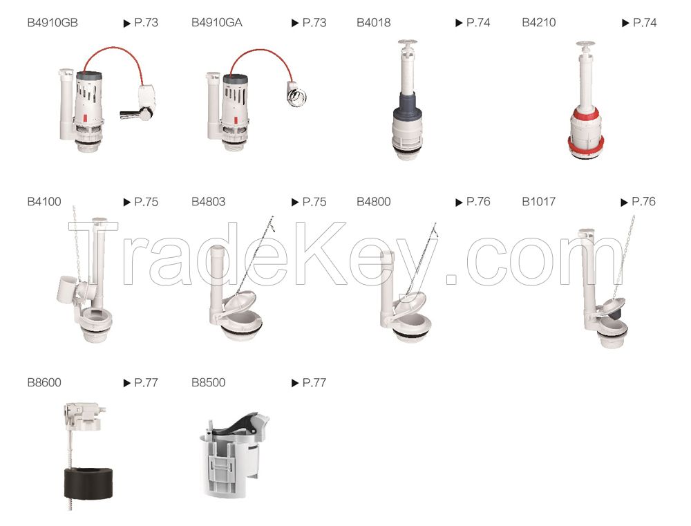 Flush/Outlet Valve/Flapper/Tank fitting/toilet/sanitary