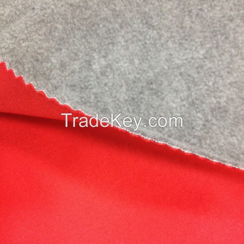 Jiaxing polyester functional mesh bonded softshell fabric