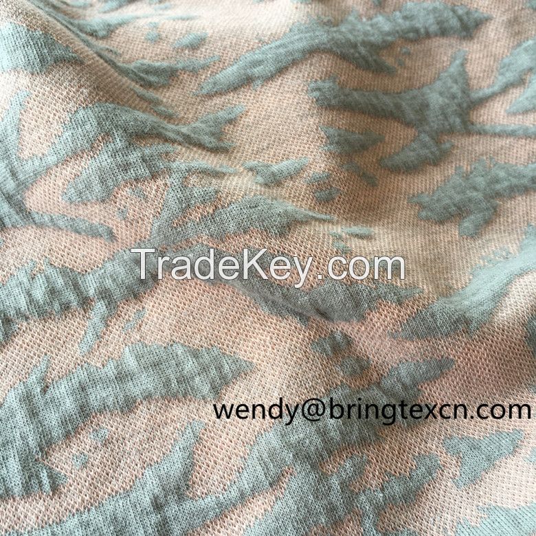 Polyester Spandex Stripe Fabric