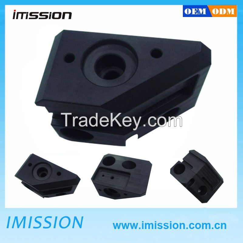 High precision  black anodize brushing  aluminum stamping parts
