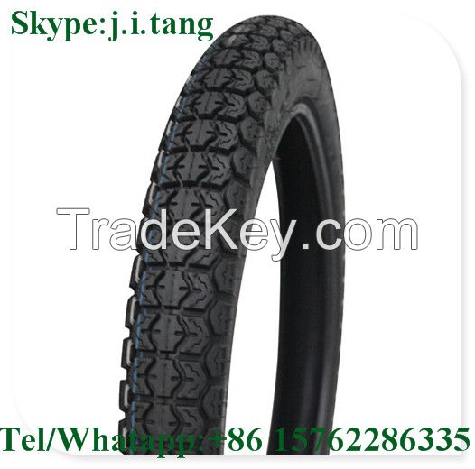 3.00-17 motorcycle tyre TT and TL  tire factory