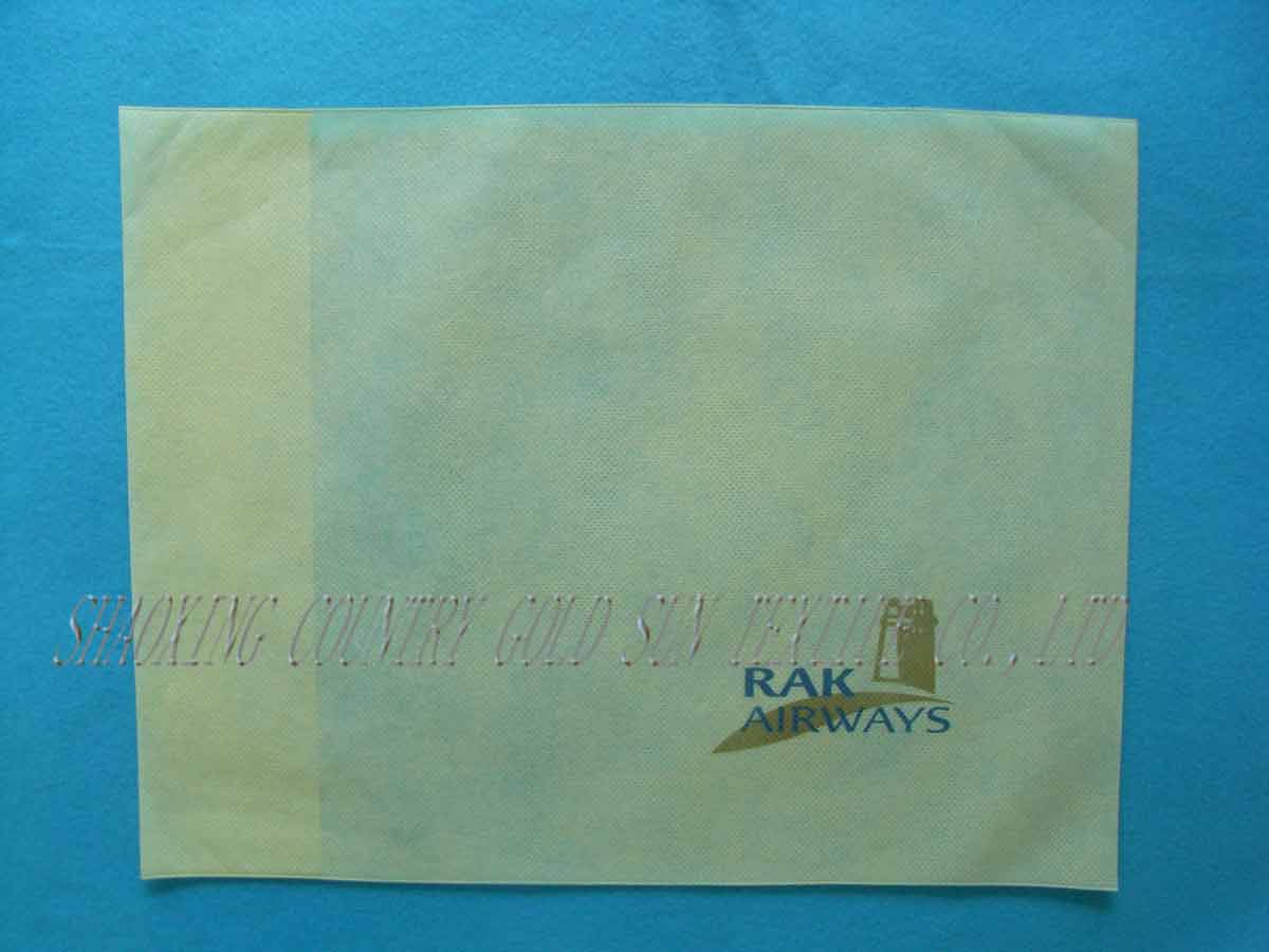 Airline pillowcase