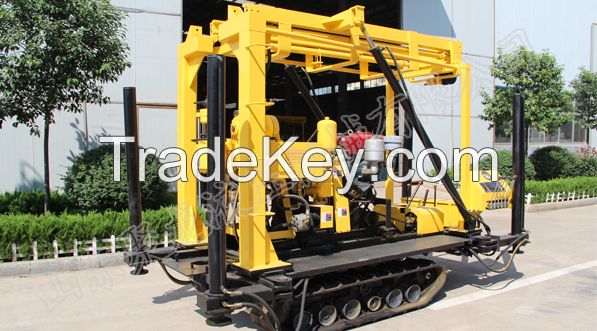 XYD-130 craw;er-mounted water well drilling rig