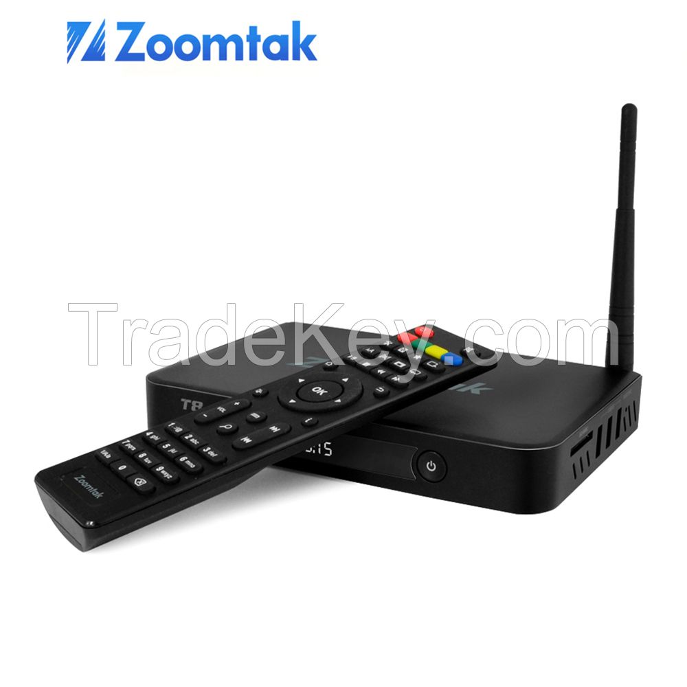 Zoomtak Quad Core S812 Android 4.4 Kodi 16.1 4K Smart tv box T8plus