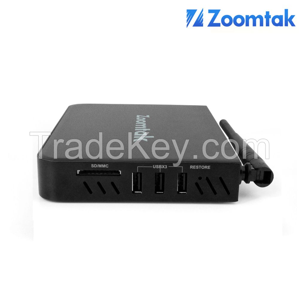 Zoomtak Quad Core S812 Android 4.4 Kodi 16.1 4K Smart tv box T8plus