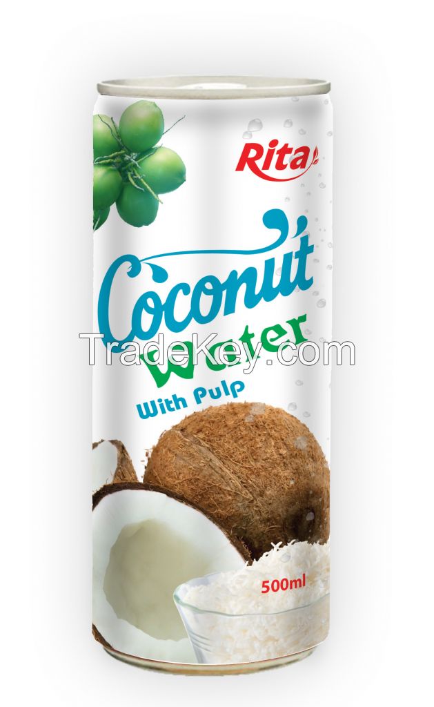 Coconut milk with jelly in 500ml alu can