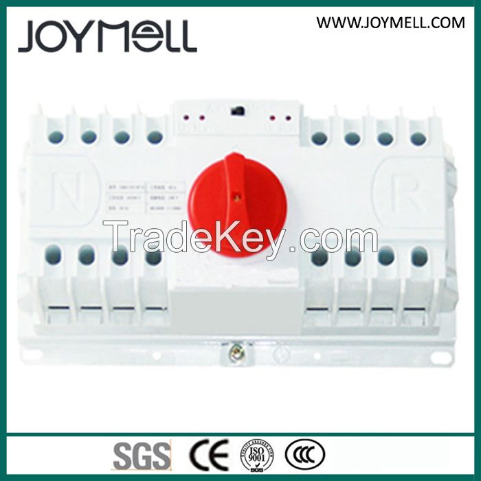 Electric 3P 4P Automatic Changeover Switch 1A~63A