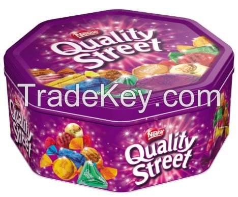 Nestel Quality Street in various sizes,Bounty, Maltesers,Milky way, Twix, Nutella Chocolate, Mars