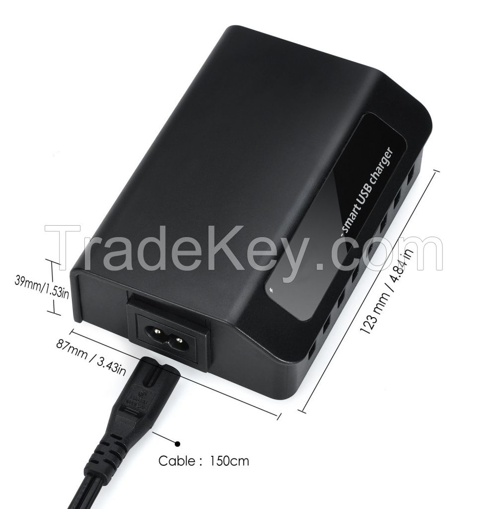 multiport smart USB charger