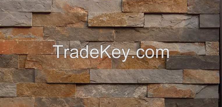 Stone cladding panes- ledgestone